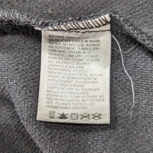 The North Face Black quarter Zip Polyester Pullover Men's  Size Large - Picture 4 of 5